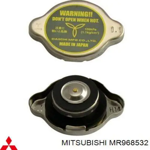MR968532 MITSUBISHI Tapa radiador original y equivalente