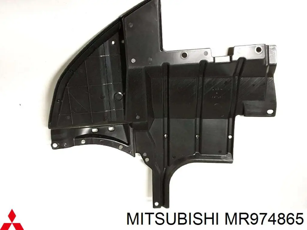 Защита двигателя левая на Mitsubishi Outlander CU