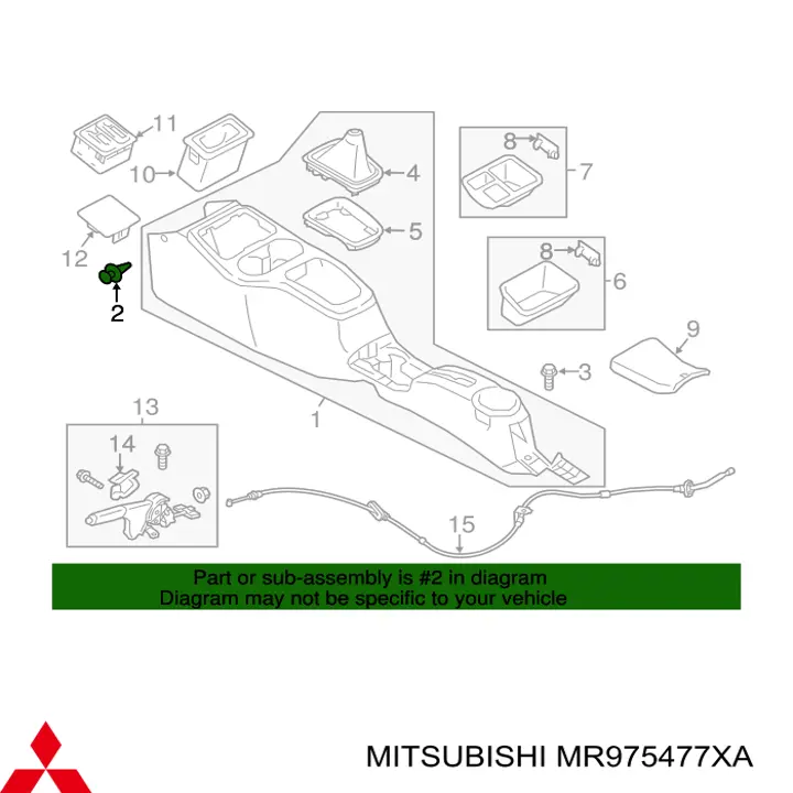  MR975477XA Mitsubishi