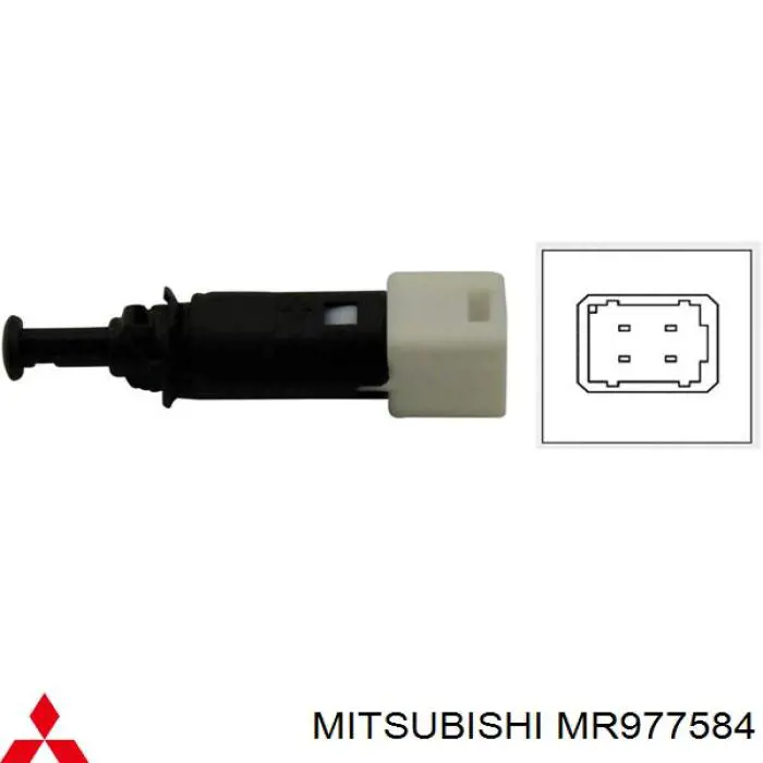 Купить MR977584 Mitsubishi Лягушка стоп сигнала