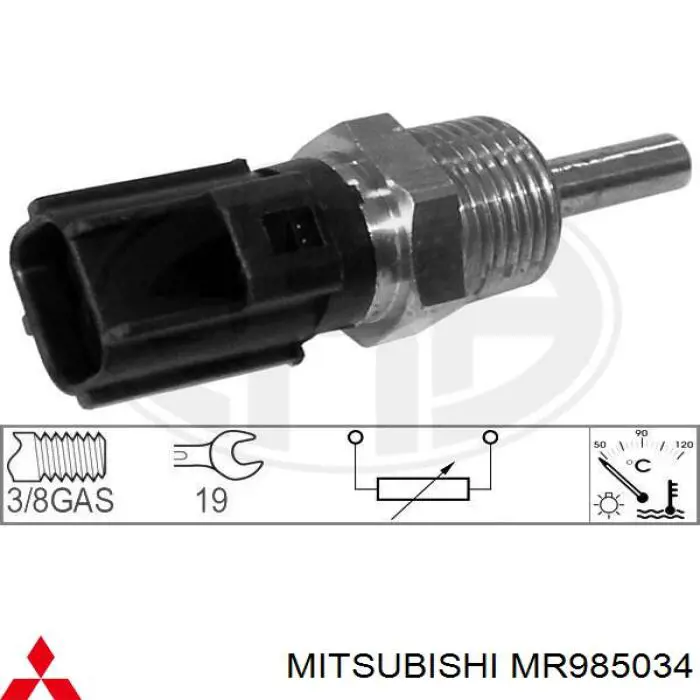 MR985034 Mitsubishi датчик температуры охлаждающей жидкости