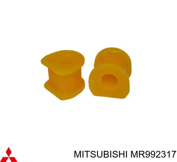 Втулка переднего стабилизатора Mitsubishi MR992317 цена, от 8.47 USD