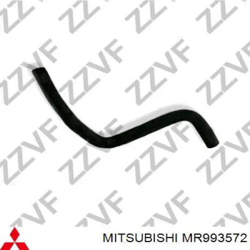 Mangueira (cano derivado) inferior do radiador de esfriamento para Mitsubishi Grandis (NAW)