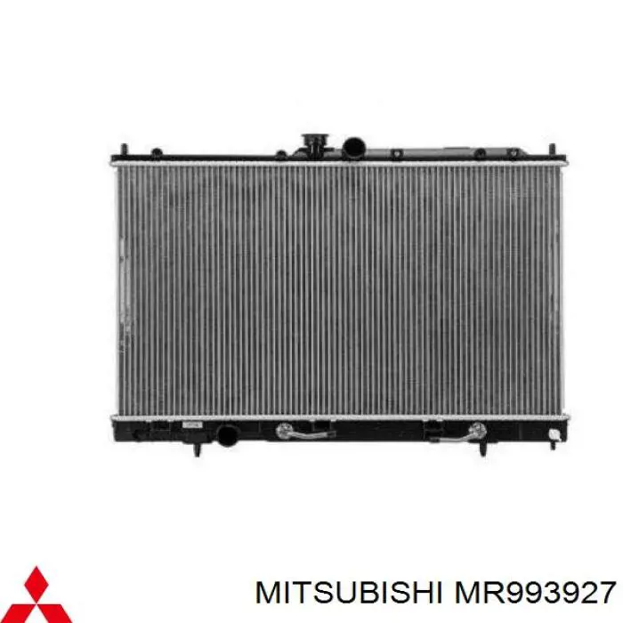 Радиатор MR993927 Mitsubishi