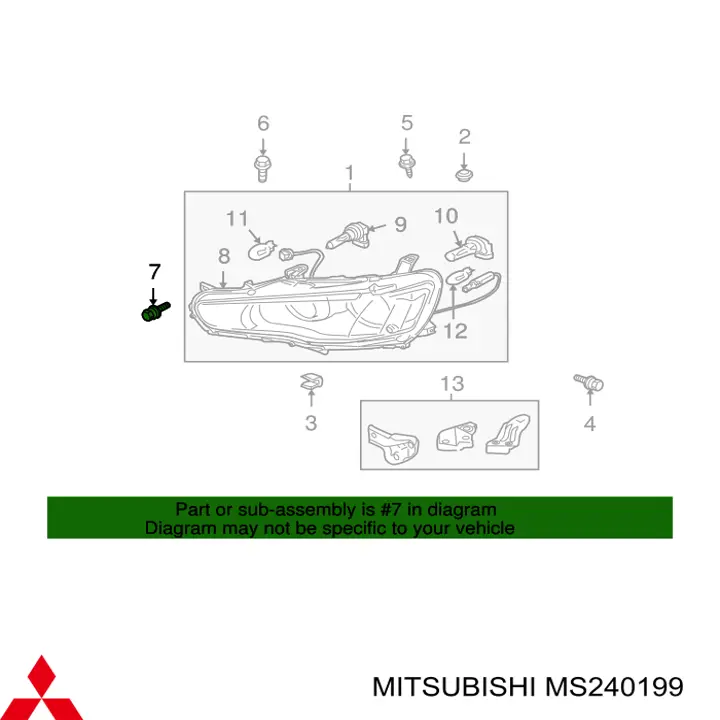 MS240199 Mitsubishi 