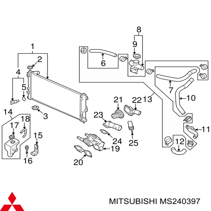 MS240397 Mitsubishi 