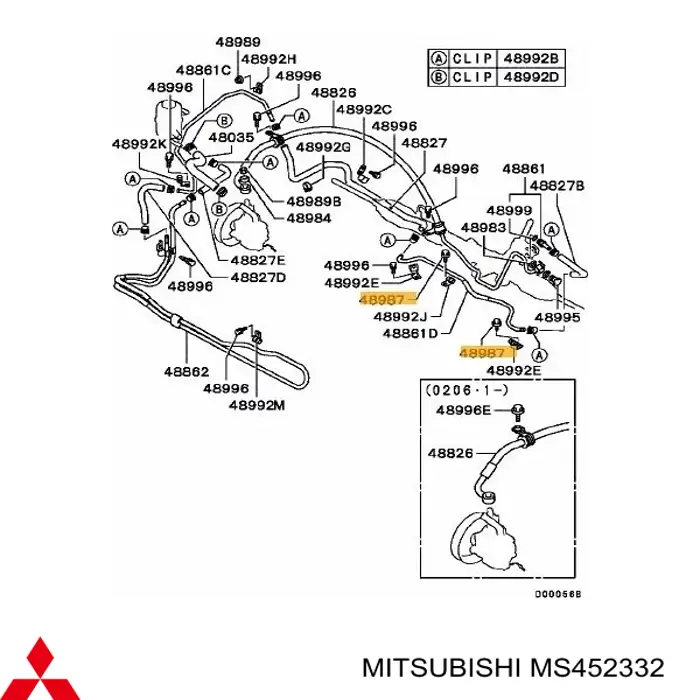  MS452332 Mitsubishi