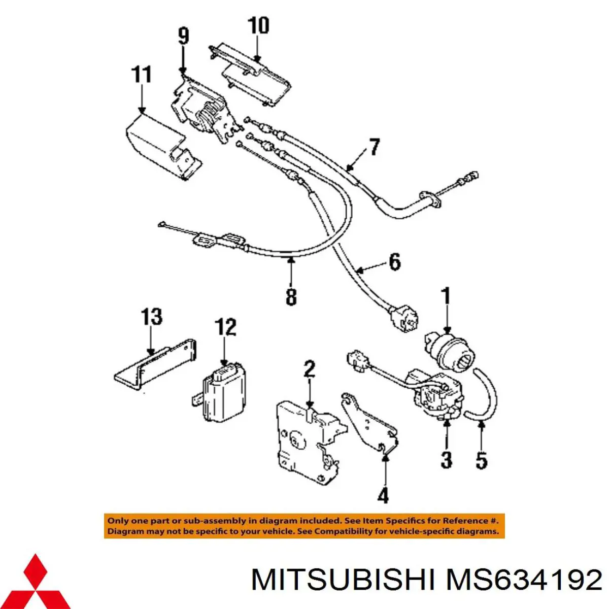 Купить MS634192 Mitsubishi 