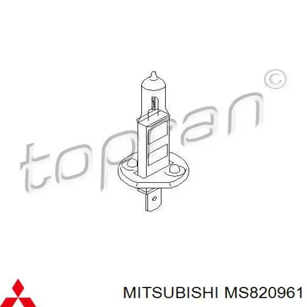 Галогенная автолампа Mitsubishi MS820961