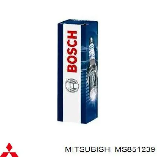 Свеча зажигания Mitsubishi MS851239 цена, от 1.02 USD