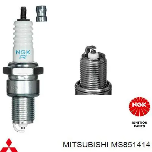 Свечи зажигания MS851414 Mitsubishi