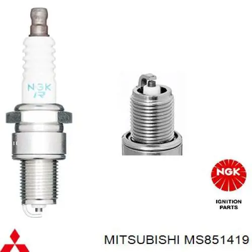 Свечи зажигания MS851419 Mitsubishi