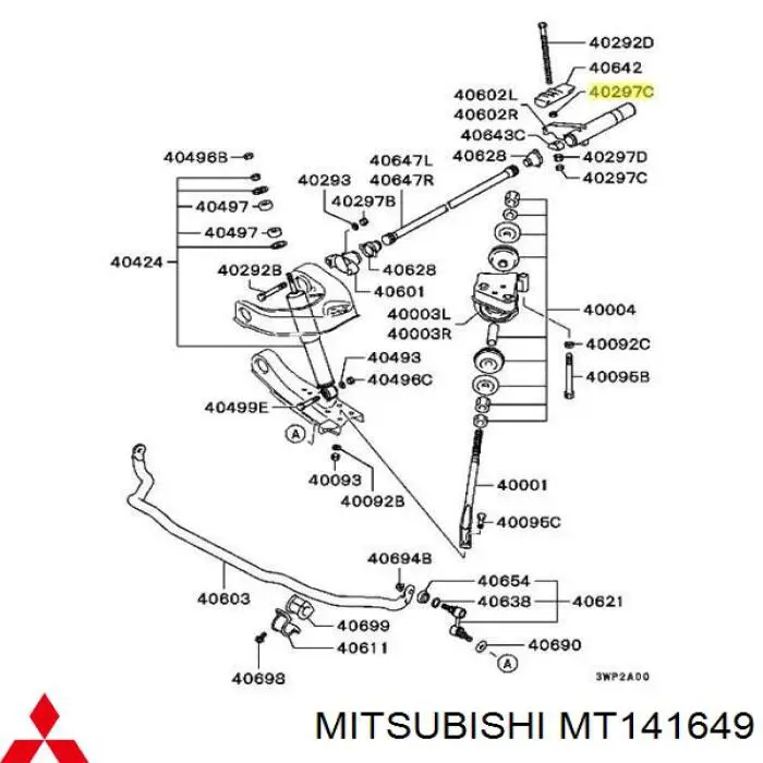 MT141649 Mitsubishi 