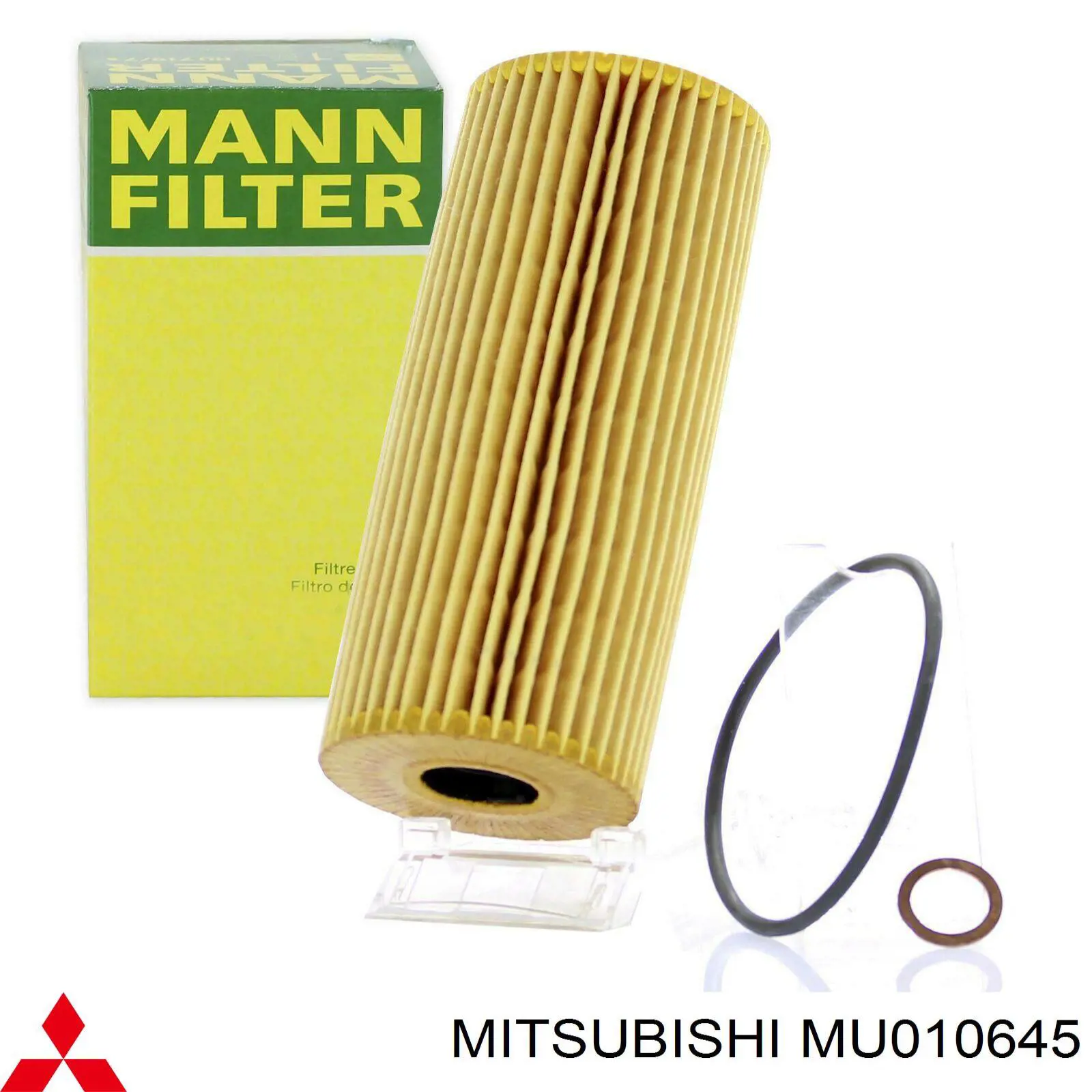Купить MU010645 Mitsubishi Пробка поддона двигателя