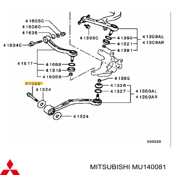 MU140081 Mitsubishi