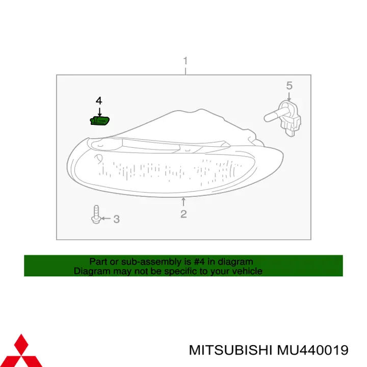  Mitsubishi MU440019 цена, от 0.93 USD