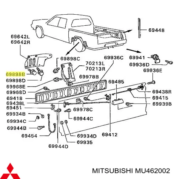 MU462002 Mitsubishi 
