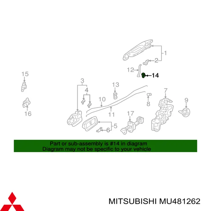  MU481262 Mitsubishi