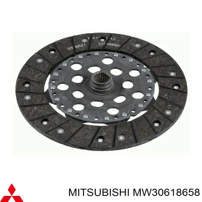 MW30618658 Mitsubishi диск сцепления
