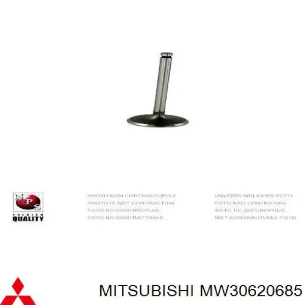 Впускной клапан MW30620685 Mitsubishi