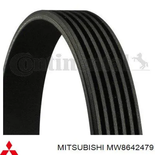 Ремень генератора MW8642479 Mitsubishi