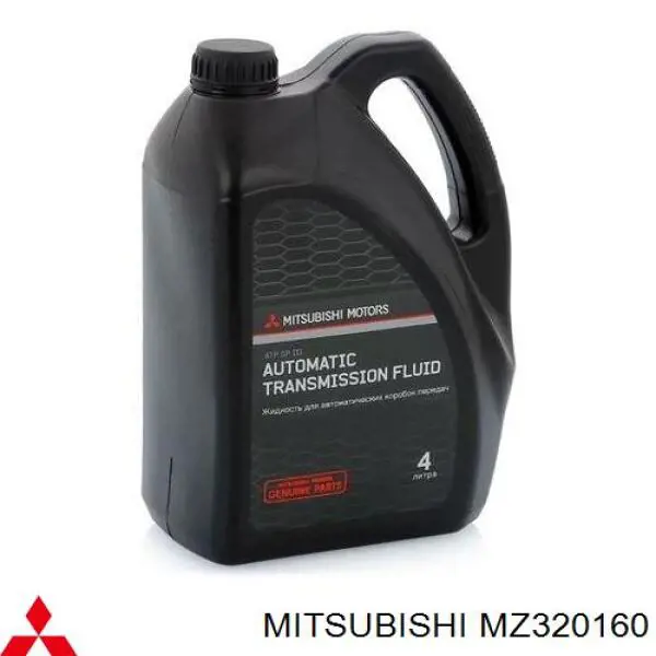  Масло трансмиссионное Mitsubishi ATF SP III 4 л (MZ320160)