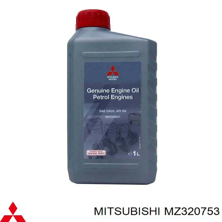 Масло автомобильное Mitsubishi MZ320753 цена, от 776.18 UAH