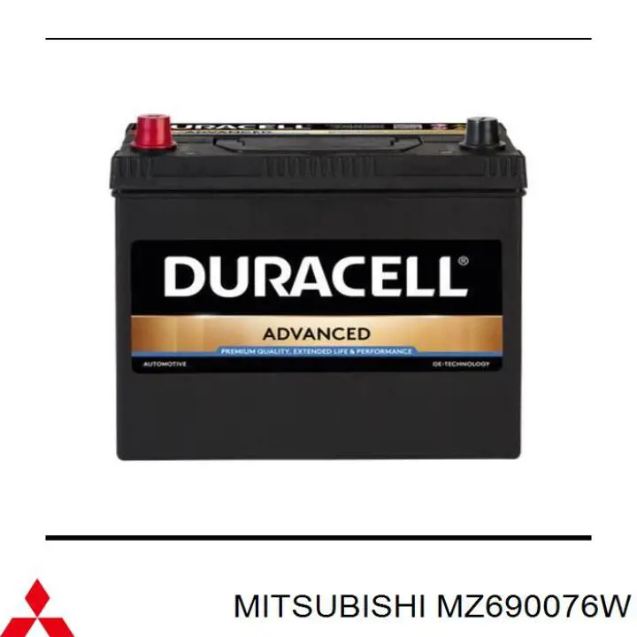 Аккумулятор Mitsubishi MZ690076W