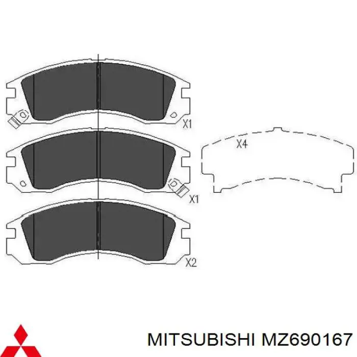 MZ690167 Mitsubishi