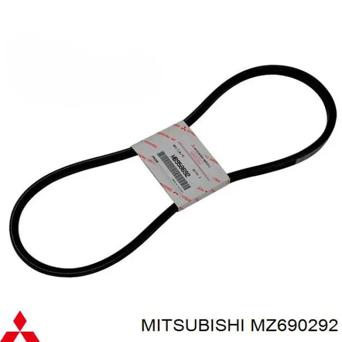 Correa trapezoidal MZ690292 Mitsubishi