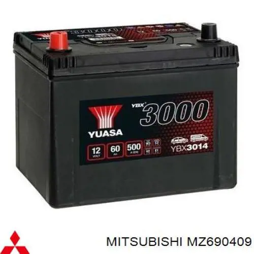 MZ690409 Mitsubishi bateria recarregável (pilha)