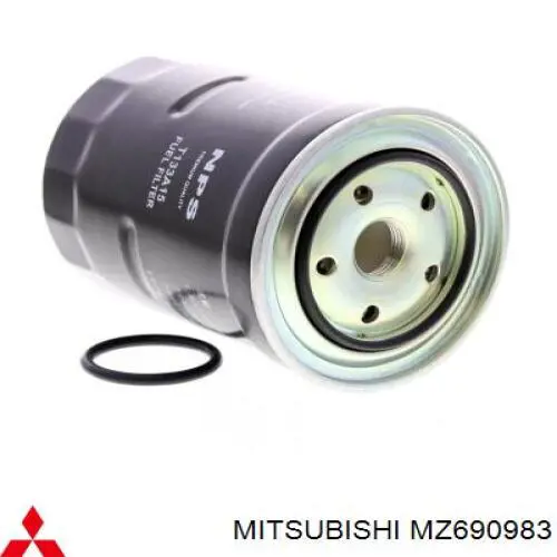 Filtro combustible MZ690983 Mitsubishi