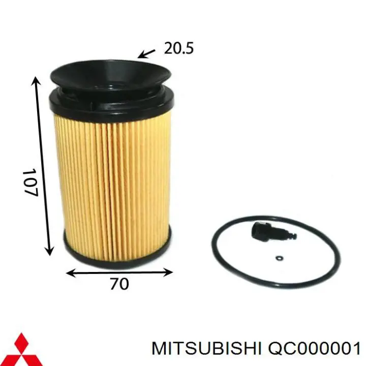 Масляный фильтр OE23010 JS Asakashi