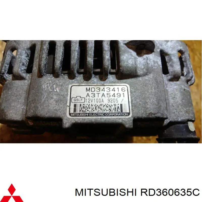 RD360635C Mitsubishi генератор