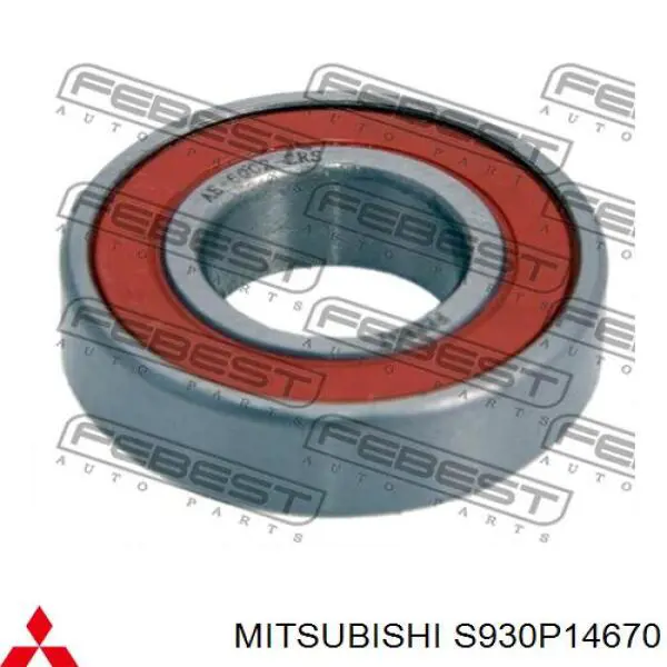 Подшипник стартера S930P14670 Mitsubishi