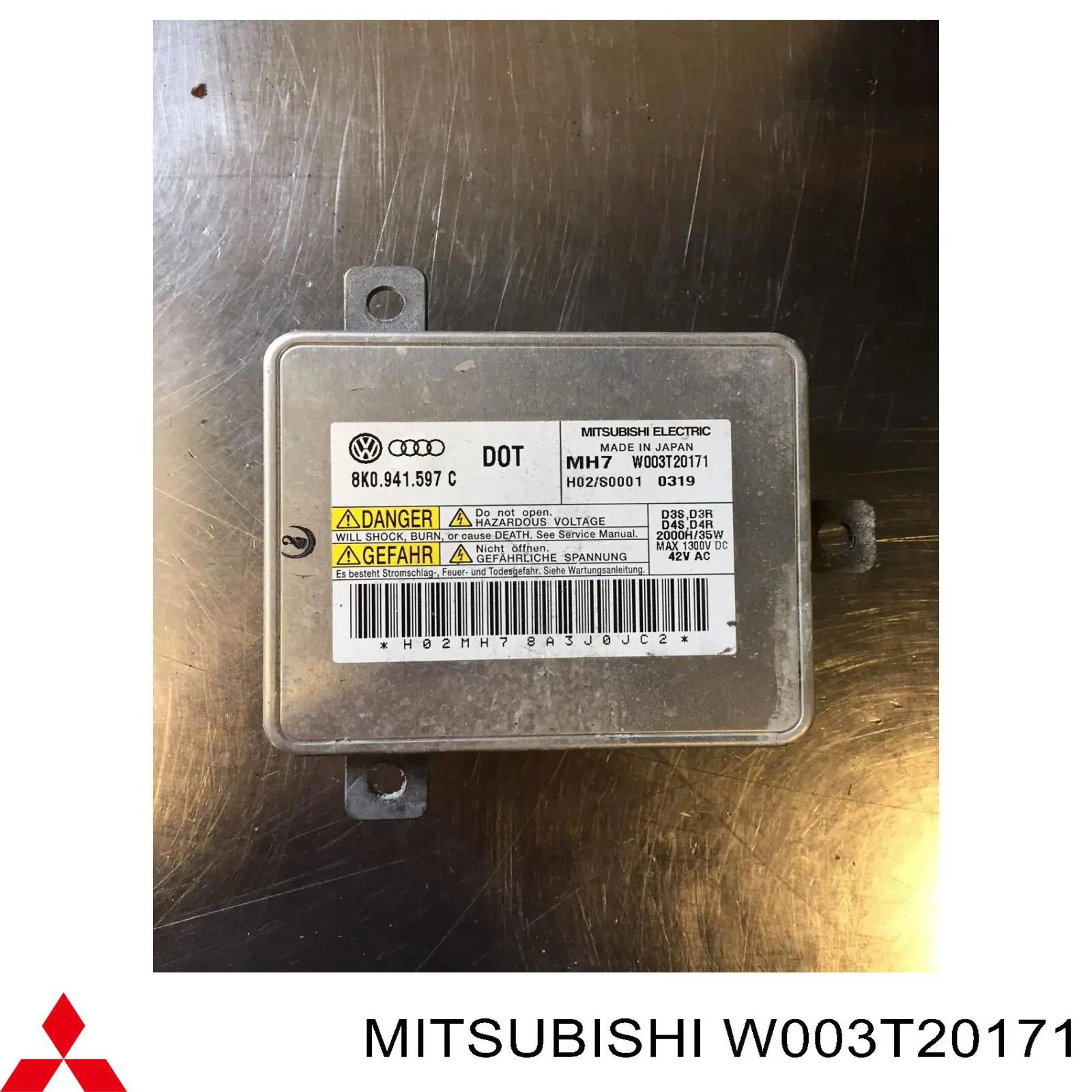 Ксенон, блок управления W003T20171 Mitsubishi