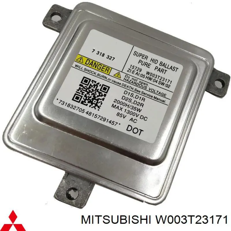 W003T23171 Mitsubishi unidade de encendido (xénon)