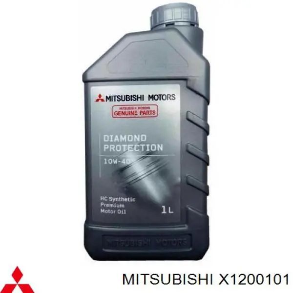 Моторное масло Mitsubishi Diamond Protection 10W-40 Полусинтетическое 1л (X1200101)