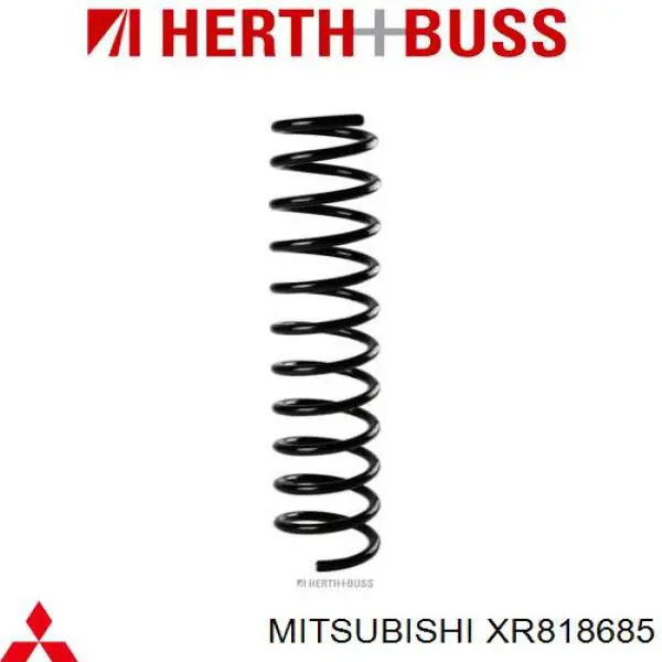 Пружина амортизатора Mitsubishi XR818685 цена, от 23.59 USD