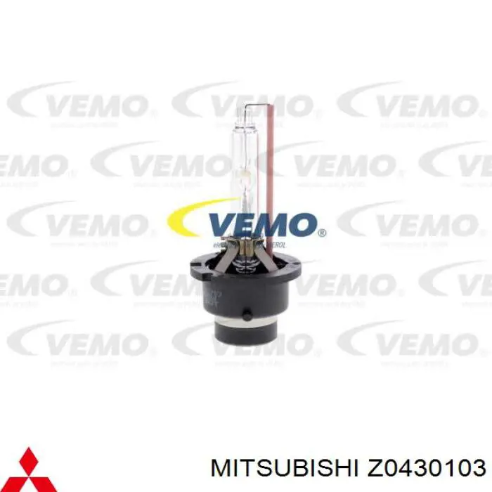 Ксенон Mitsubishi Z0430103 цена, от 28.89 USD
