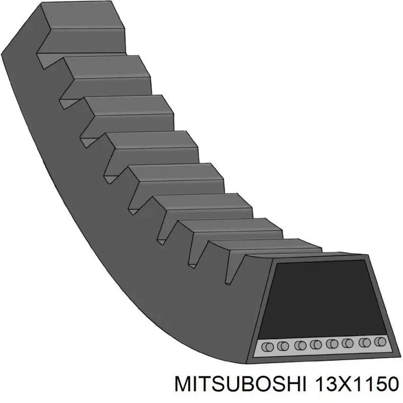 13X1150 Mitsuboshi ремень генератора