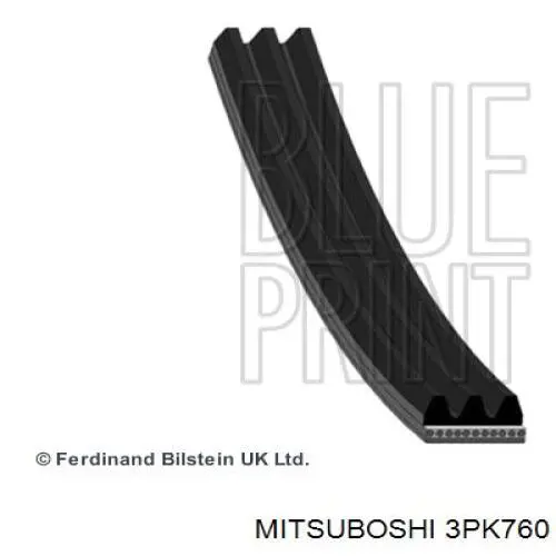 Correa trapezoidal 3PK760 Mitsuboshi