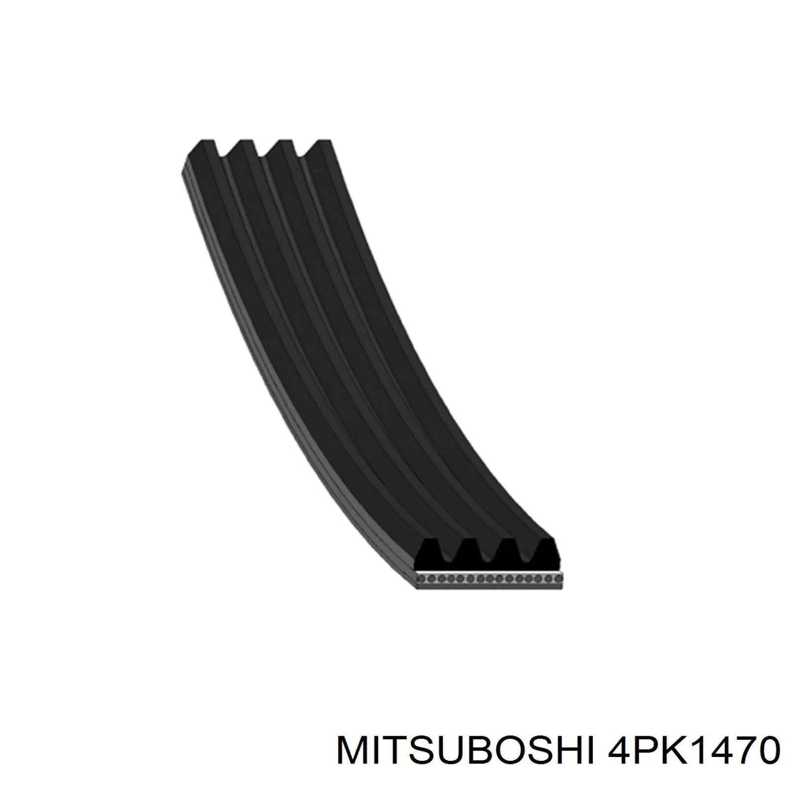 4PK1470 Mitsuboshi ремень генератора