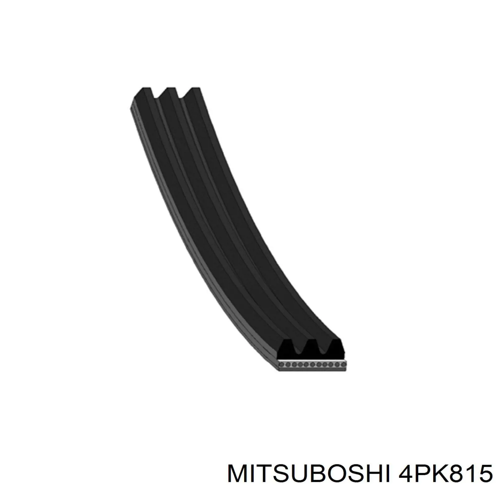 Correa trapezoidal 4PK815 Mitsuboshi