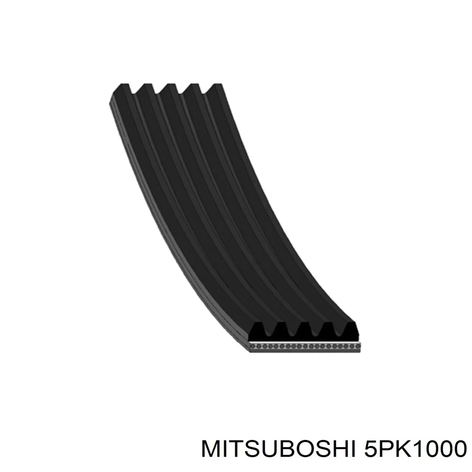 Correa trapezoidal 5PK1000 Mitsuboshi