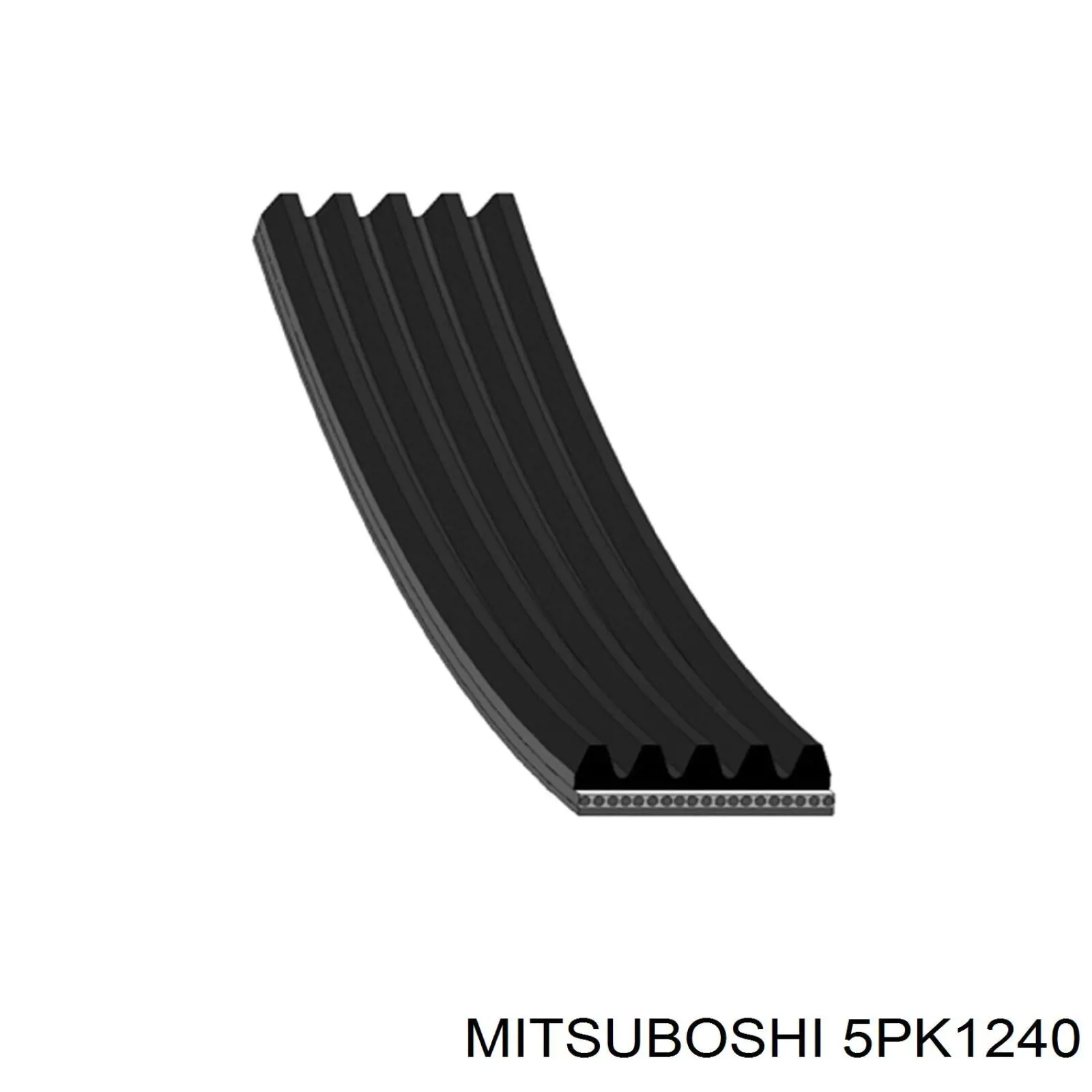 5PK1240 Mitsuboshi ремень генератора