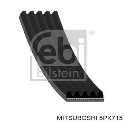 5PK715 Mitsuboshi ремень генератора