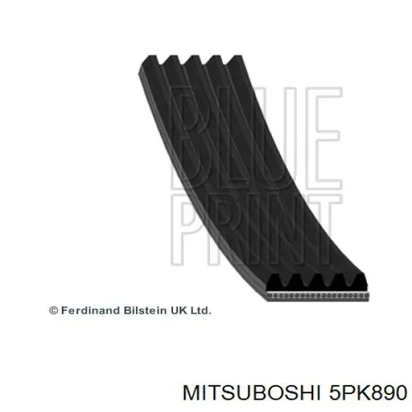 Correa trapezoidal 5PK890 Mitsuboshi