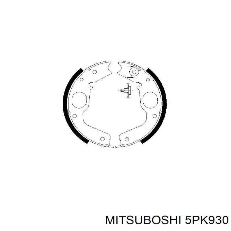 5PK930 Mitsuboshi ремень генератора