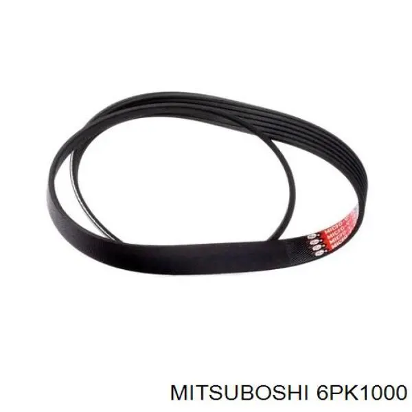 6PK1000 Mitsuboshi ремень генератора